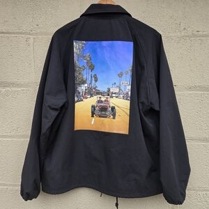 Schott NYC x Gao Nishikawa Graphic Black Lightweight Jacket Men ● L